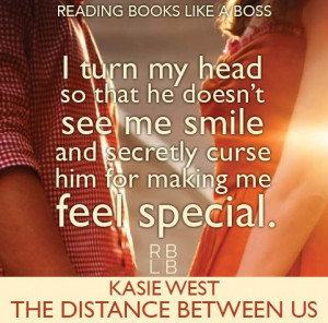 Review—The Distance Between Us by Kasie West