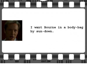 The Bourne Identity | Conklin (Chris Cooper) | Tony Gilroy and W ...