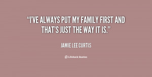 Quotes About Family First