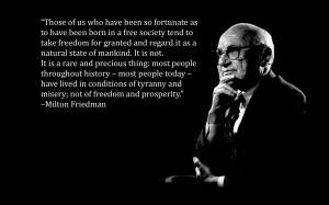 text quotes black background Milton Friedman wallpaper background