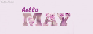 Simple Facebook Profile Cover for Hello May