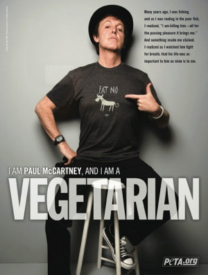 Celebrities in PETA Advertising Campaign