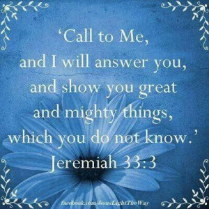 Amen... I am calling out to You!!!
