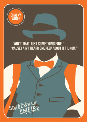 BOARDWALK EMPIRE PLAYER CARDS