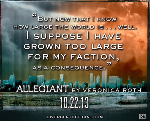 ... Book 3: Allegiant Gets Two New Sneak Peeks, Including A Mystery-Quote