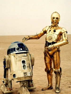 film vintage star wars R2-D2 A New Hope George Lucas C-3PO