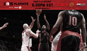 Game Day: Game 4, Raptors @ Wizards