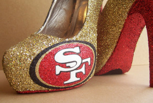 49ers Sneakers http://www.onewed.com/photos/show/Funky-Wedding-Shoes ...