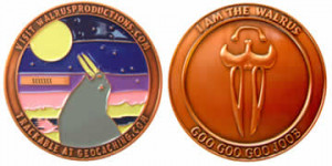 and the joy of gift giving and receiving i am the walrus geocoin