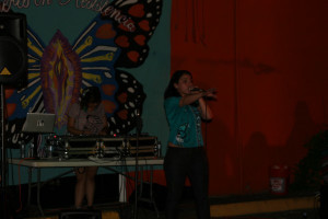 Ana Tijoux at Puente's Noche de Mujeres, 5/13/12