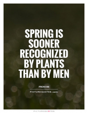 Spring Quotes Proverb Quotes Plant Quotes
