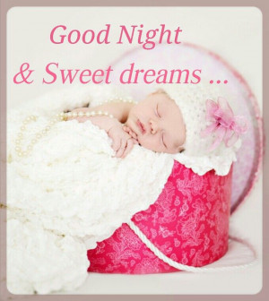 Sweet dreams ...