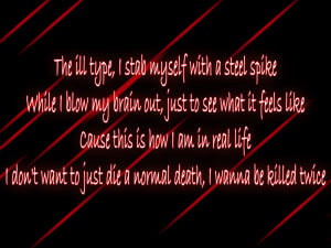 Shady - Eminem Song Lyric Quote in Text Image