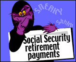 Some Social Security retirement payments