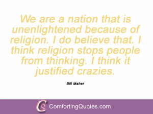 18 Quotes By Bill Maher
