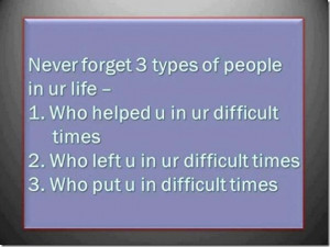 types of people in your life.