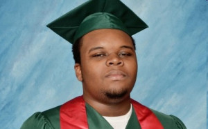... Over Images The Media Presents of Ferguson Shooting Victim Mike Brown