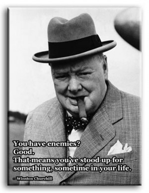 PREMIUM CANVAS ART Winston Churchill Quote *MANY SIZES*