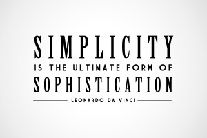 ... my favorite quotes by Leonardo da Vinci–a master of art and design