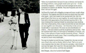 Ann Druyan On Her Husband, Carl Sagan’s Death
