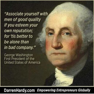 Quote from George Washington on Association