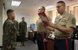 Marine Corporal Promotion Warrant