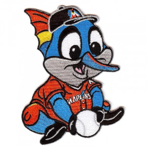 Miami Marlins Baby Mascot Patch