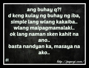 Best Sad Tagalog Quotes