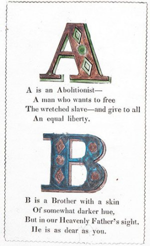 Abolitionist ABCs #hst202