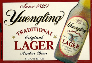 ... my easter present a 12 pack of yuengling beer one of my favorite brews