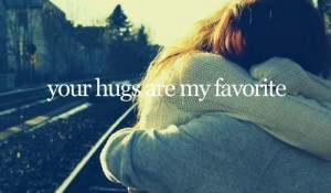 boy and girl, couple, friends, hugs, love, pretty, quote, sweet, texte