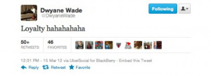 Re: Wade's latest instagram post, jab at lebron (shots fired)