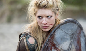 Katheryn Winnick in Vikings. Photograph: Allstar