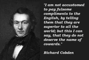 Richard cobden famous quotes 2