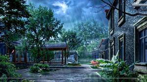Rainy Day In Morning