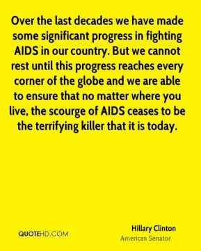 Over the last decades we have made some significant progress in ...