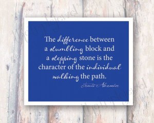 Stepping Stone, Travis Alexander Legacy Print, 8x10 Quote Print ...