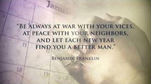 Benjamin Franklin. 