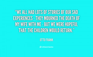 Otto Frank Quotes