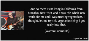 More Warren Cuccurullo Quotes