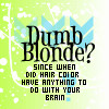 Dumb Blonde Icon