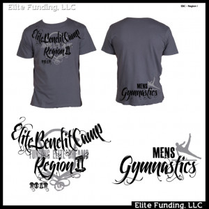 Benefit Camp. The design on back will be customized to your Gymnastics ...