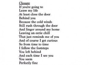 closure feels