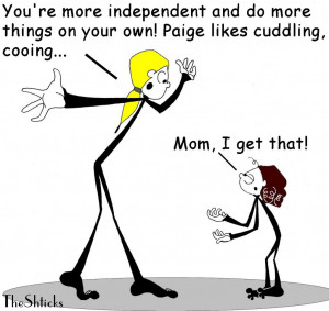 Case of Shtick Sibling Favoritism..?