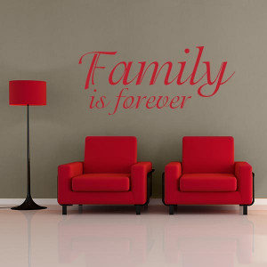 family is forever quote wall decal $ 29 00 family is forever this ...