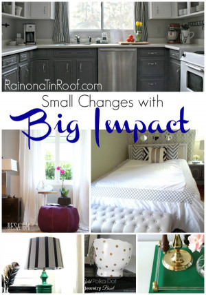 small change big impact quotes