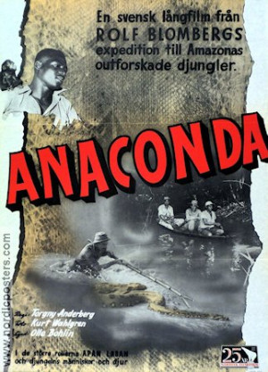 Anaconda 1954 Torgny Anderberg Rolf Blomberg