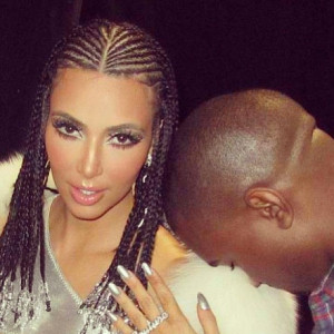 Love it or Leave it Alone: Kim Kardashian Rocks Cornrows (Kanye By ...