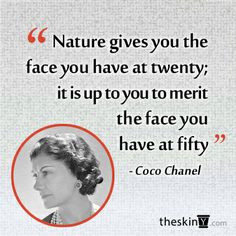 We live by this quote. Age amazingly by using quality skincare and ...