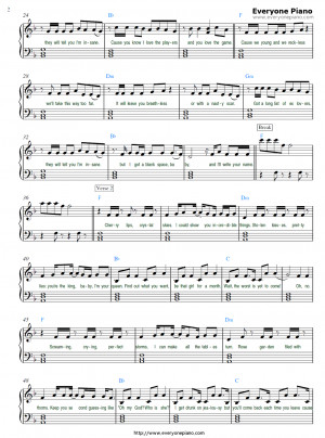 Blank Space-Taylor Swift Stave Preview (Total 3)